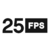 25 fps